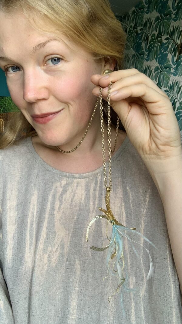 Naszyjnik Lekkie Piórko – Muza Subtelności