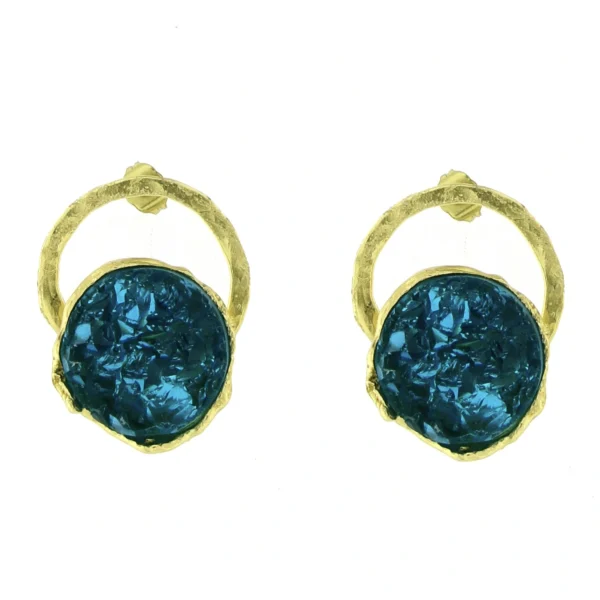 Kolczyki Esencja – Błękitna Muza Subtelności