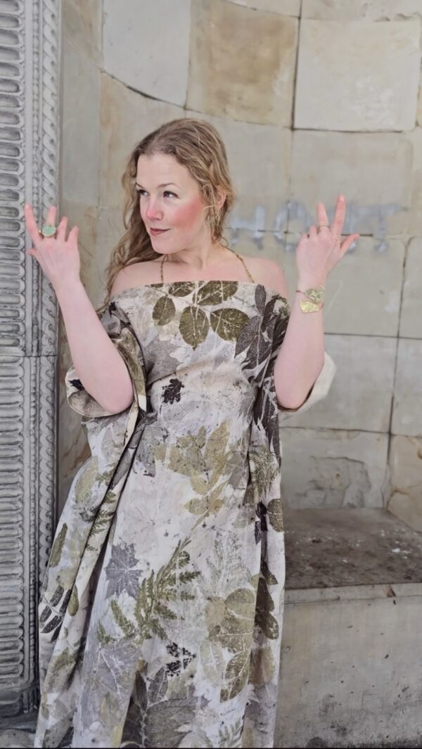 Suknia Dzika Alchemiczka "Przenikanie - Sumak"