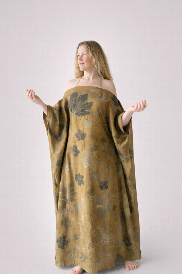 Suknia Dzika Alchemiczka "Zapis - Klon i Brzoza"