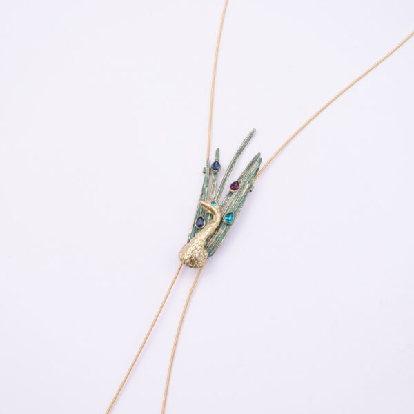 Peacock Necklace – Muse of Transformation