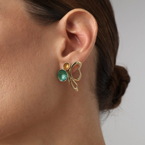 Flower of Transformation Earrings – Muse of Rebirth