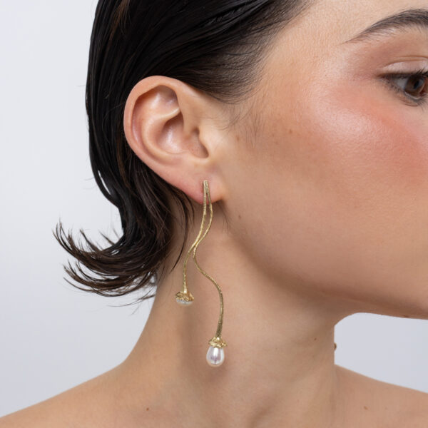 Pearl Drop Earrings – Muse of Delicacy