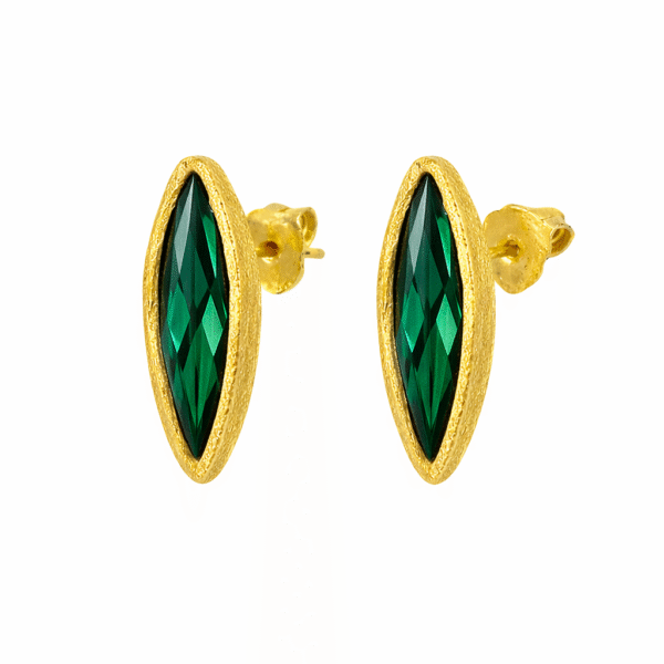 Green Drop Earrings – Muse of Life